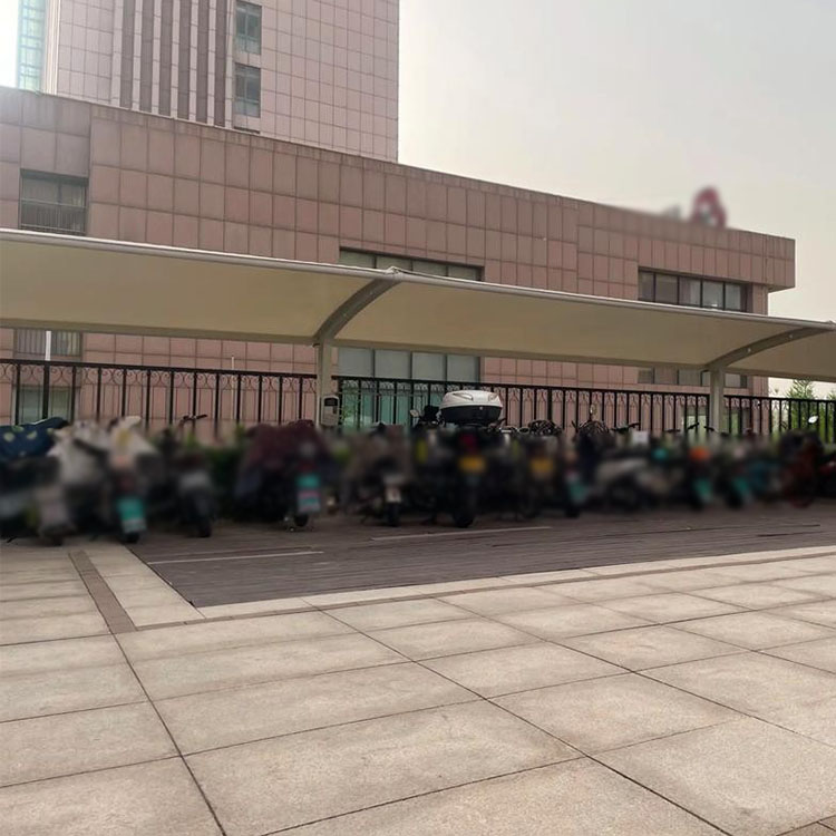 岱山县膜结构电动车棚